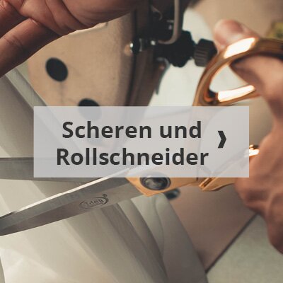 Scheren und Rollenschneider kaufen bei Stoffhaus Tippel