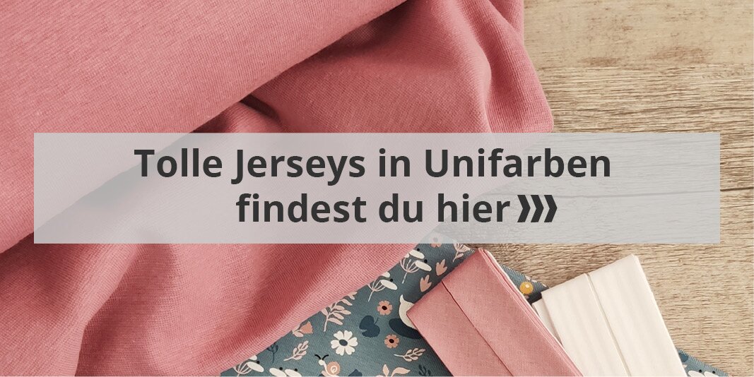 Jerseystoffe in Unifarben für Kinder kaufen bei Stoffhaus Tippel