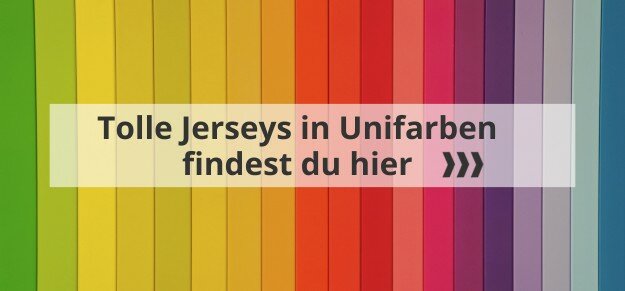 Jerseystoffe in Unifarben für Kinder kaufen bei Stoffhaus Tippel