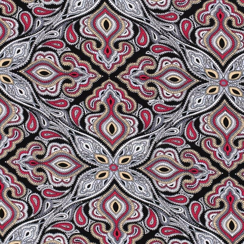 Stoff mit Paisley Muster