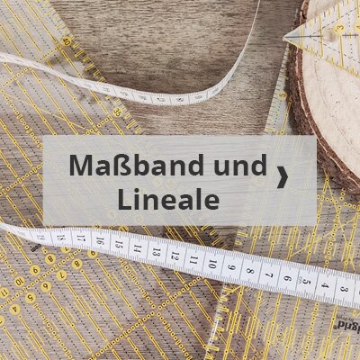 Maßband und Lineale kaufen bei Stoffhaus Tippel