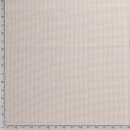 Baumwoll - Stoff Karo mini beige