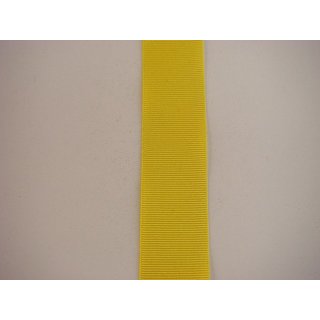 Ripsband/ gelb/ 40 mm
