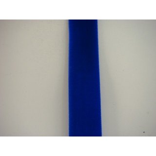 Samtband/ royal/ 9 mm