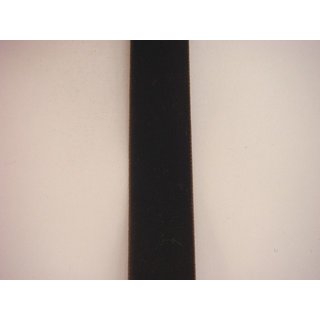 Samtband/ dunkelbraun/ 22 mm