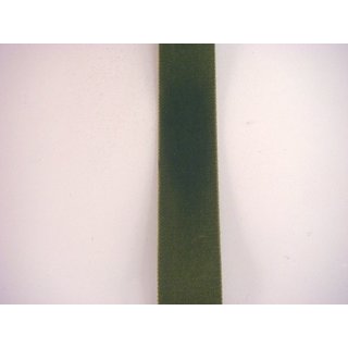 Samtband/ oliv/ 16 mm
