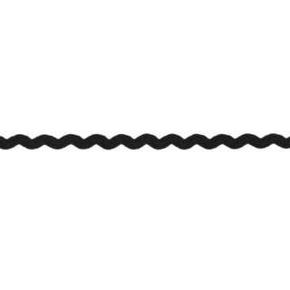 Zackenlitze 10 mm/ schwarz