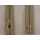 RV geschlossen/ 6 mm Metallprofil silber/ 18 cm/ beige