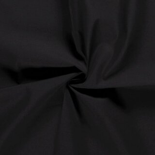 Batist - Stoff uni schwarz