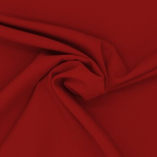 Stretch - Stoff uni rot