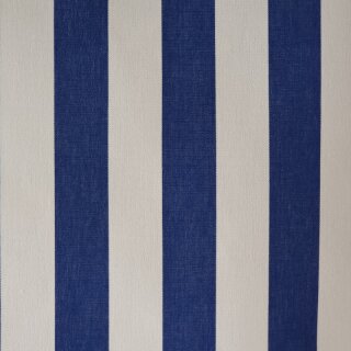 Markisen - Stoff wei&szlig;/ blau