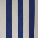 Markisen - Stoff wei&szlig;/ blau