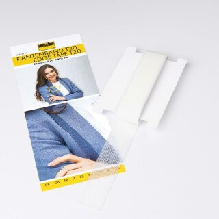 Vlieseline Kantenband T20/ weiß