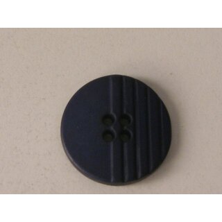 Modeknopf marine mit Streifen 18 mm