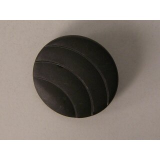 Modeknopf schwarz Segmente