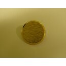 Metallknopf gold schaffiert