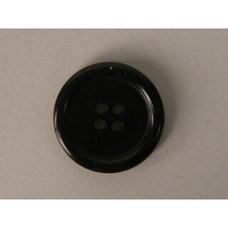 Modeknopf schwarz mini mit Rand
