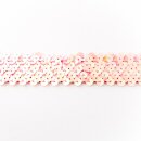 Paillettenborte elastisch breit/ ros&eacute; schimmernd