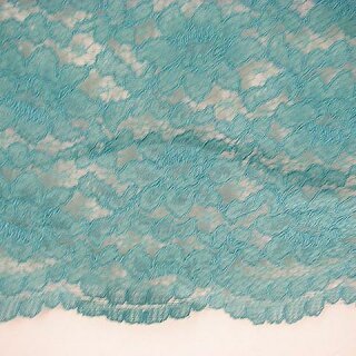 Sale Spitzen - Stoff aqua