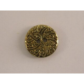 Knopf gold Romantik