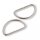 D-Ringe/ silber/ 40 mm