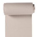 B&uuml;ndchenstoff glatt beige