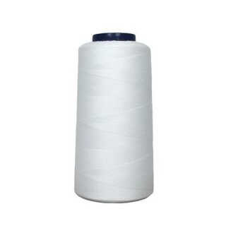 Overlock - Garn wei&szlig;