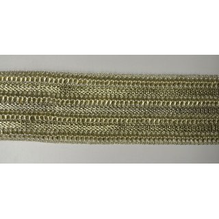 Lurexborte 26 breit helles Gold