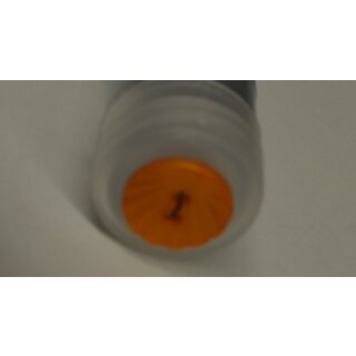 Modeknopf orange Strahlen