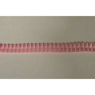 Faltenband rosa