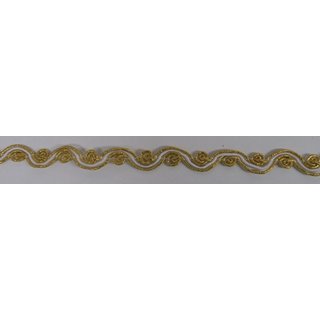 Lurexborte 13 gold/weiß