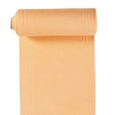 B&uuml;ndchenstoff glatt apricot