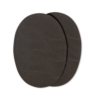 Patches Nappalederimitat/ braun