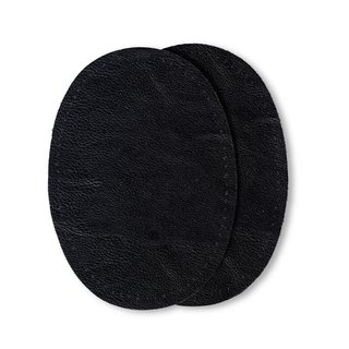 Patches Nappalederimitat/ schwarz