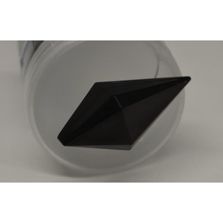 Modeknopf Diamantschliff schwarz