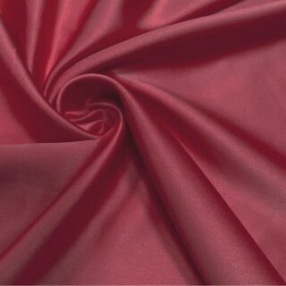 Stretch Satin - Stoff beere