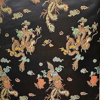 China - Jacquard Wuhan schwarz