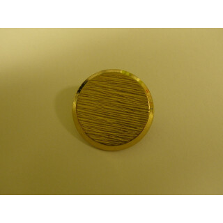 Metallknopf gold schaffiert 20 mm