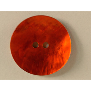 Modeknopf rot echt Perlmutt 18 mm