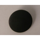 Modeknopf schwarz glatt 28 mm