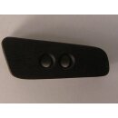 Modeknopf schwarz schief 50 mm