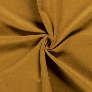 Elastan-Sweat ockergold