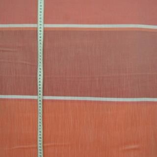 Voile - Stoff HT 34 Streifen rot