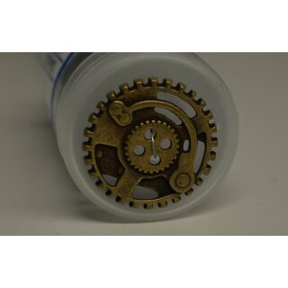 Metallknopf Steampunk 2 altmessing