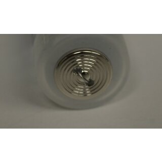 Knopf Jahresring silber