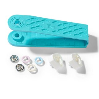 NF-Druckknöpfe/ Jersey/ Kappe lackiert/ Pastelltöne/ 8 mm