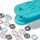 NF-Druckknöpfe/ Jersey/ Kappe lackiert/ Pastelltöne/ 8 mm