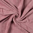 Pl&uuml;schfleece altrosa