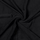 Pl&uuml;schfleece schwarz