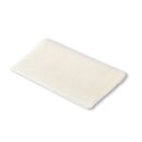 Flickstoff Polyester/ creme/ 45 x 12 cm